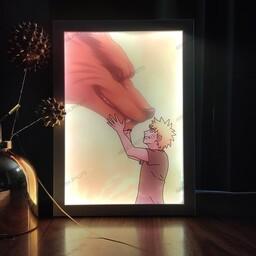 تابلو جادویی لایت باکس با طرح از انیمه ناروتو Naruto 