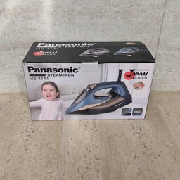 اتو پاناسونیک Panasonic مدل MS-4141 ژاپنی 3000 وات اتو پاناسونیک -اتو مارک پاناسونیک- اتوبخار ساخت ژاپن،کف سرامیک