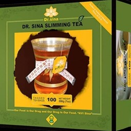 چای کاهش وزن سینا حاوی 100تی بگ دکتر سینا با مجوز