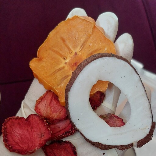 شکلات آجیلی خانگی  با فیلینگ مواد خشک و چهار مغز 