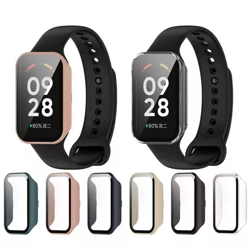 فول کاور محافظ Redmi Band 2 - Xiaomi Band 8 Active مدل SFP-53CW