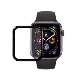 محافظ تمام صفحه ساعت PMMA -  Apple S7 41 MM  رنگ مشکی مدل sfp-044