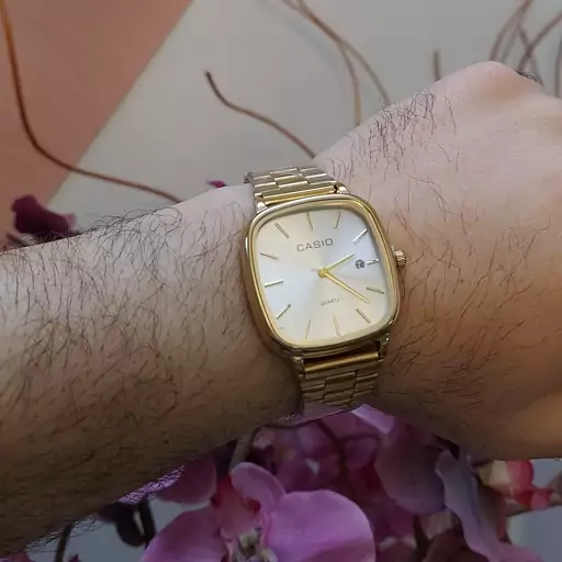 ساعت مردانه کاسیو Casio طلایی ژاپن