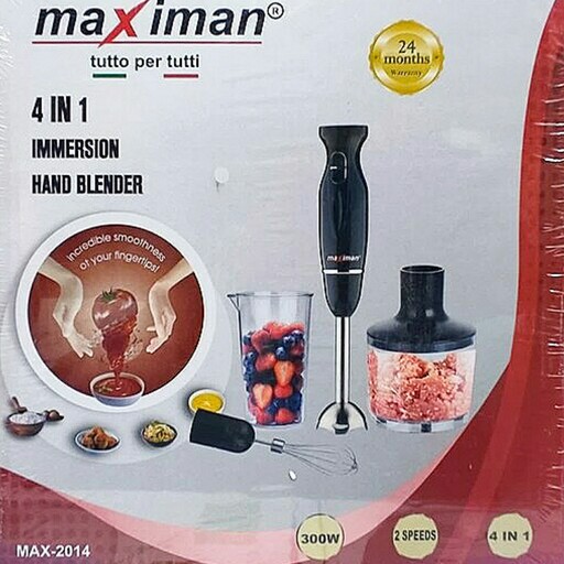 گوشتکوب برقی و غذاساز برقی چندکاره ماکسیمان MAX-2014