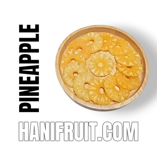میوه خشک آناناس کمپوتی(500گرم) هانی فروت