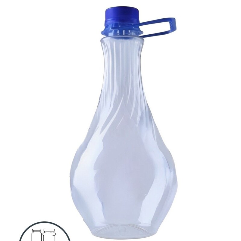بطری 2.5 لیتری خمره ای یا کوزه ای با درب و دستگیره (بسته 55 عددی) ارسال با باربری و به صورت پس کرایه