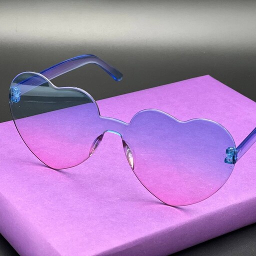 عینک قلبی مناسب جعبه ولنتاین و پک کادویی