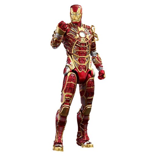 اسباب بازی اکشن فیگور آیرون من  با پایه نگهدارنده IRON MAN 