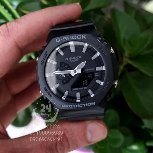 ساعت جی شاک مدل GA-2100-1A
(جیشاک GShock)بالاترین کیفیت. تمام فول تنظیم اتوماتیک با پایتخت کشورها ،اتولایت اتوماتیک