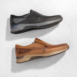 کفش چرم طبیعی مردانه مدل آلپ عسلی مستقیم از تولیدکننده (ارسال رایگان )
