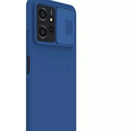 کاور(قاب)گوشی شیائومی Note 12 4g برند نیلکین با محافظ لنز رنگ آبی