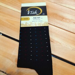 جوراب مردانه ساق بلند بسته 3 عددی مشکی مدل ITAK کد 001