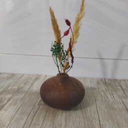 گلدان خمره ای چوبی، چوب گردو