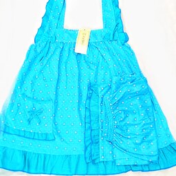 تاپ و شلوارک گلدار فلورال آبی سبک و خنک برای تابستون راحتی لباس خواب
