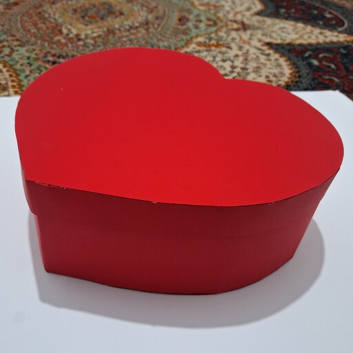 جعبه کادو باکس هدیه جعبه هدیه قلب جعبه هدیه قلب قرمز بزرگ حدود 20 در 30 سانتی متر