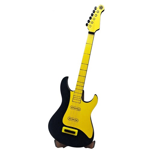 ماکت دکوری طرح گیتار برقی مدل متالهد کد m.251417
