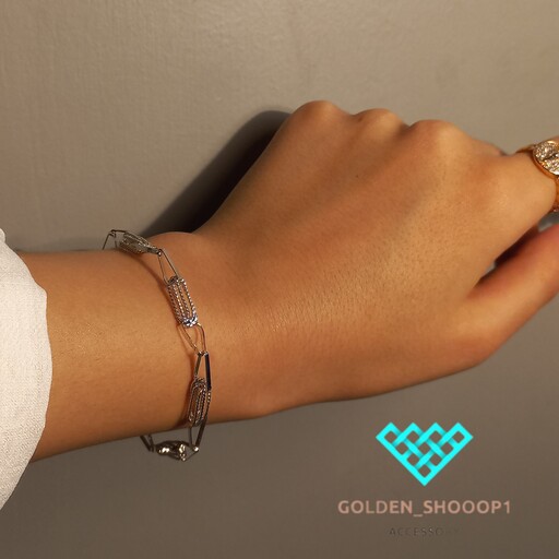 دستبند دخترونه شیک و زیبا
رنگ ثابت
ضد حساسیت آبکاری طلا