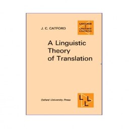 A Linguistic Of Theory Translation کتاب