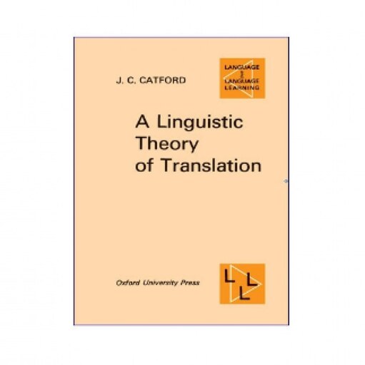 A Linguistic Of Theory Translation کتاب