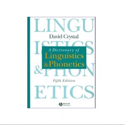 A Dictionary Of Linguistics And Phonetics 5th Edition کتاب