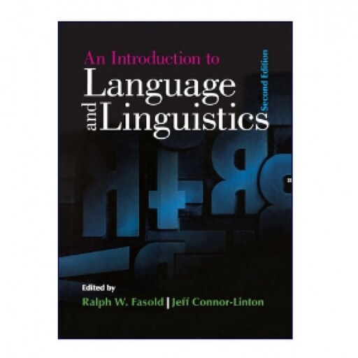 An Introduction To Language And Linguistics کتاب