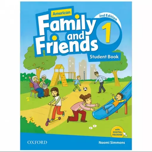 American Family and Friends 1 Second Edition سایز وزیری