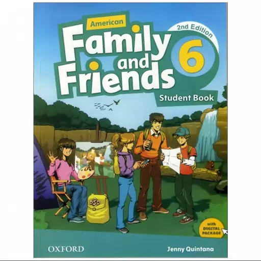 American Family and Friends 6 Second Edition سایز وزیری