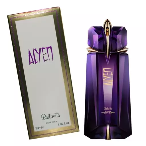 عطر  زنانه جیبی ALYEN بالرینا حجم 30 میلی لیتر 