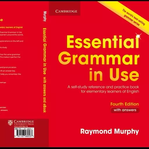 کتاب اسنشیال گرامر این یوز ویرایش چهارم essential grammar in use 4th edition 