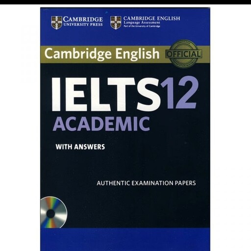 کتاب آیلتس کمبریج 12 Cambridge IELTS 12 Academic