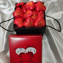 باکس شکلات 15 عددی شکلات عید به همراه جعبه هدیه