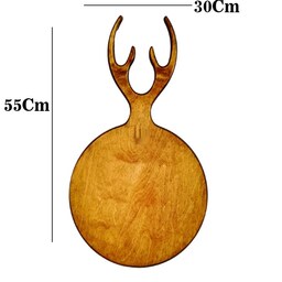 تخته سرو پذیرایی طرح شاخ گوزنی 55در30 سانتی متری (تولید کننده هستیم )