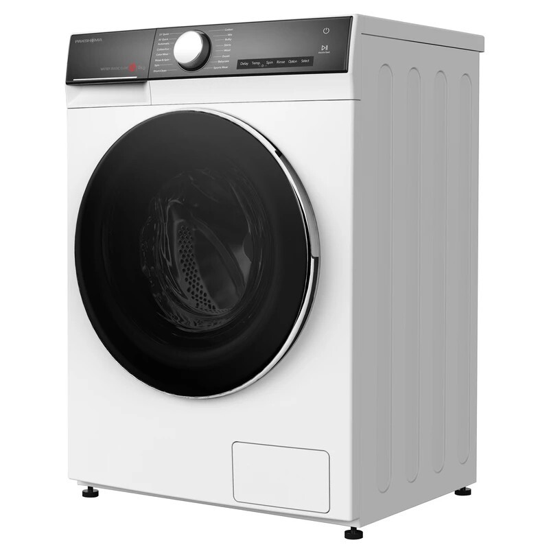 ماشین لباسشویی اتومات پاکشوما لمسی مدل BWF 40808 WT ظرفیت 8 کیلو گرم