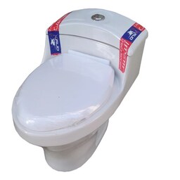 توالت فرنگی اونیکس(onyx) مدل مروارید به همراه بوگیر رایگان رنگ سفید درجه1