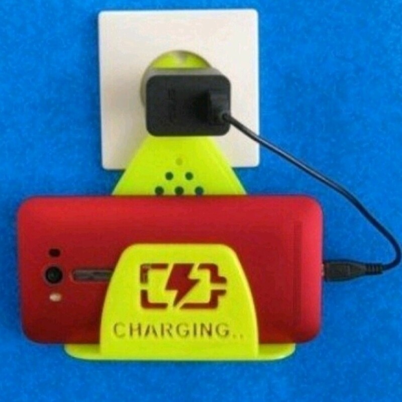 هولدر نگهدارنده گوشی موبایل به شارژر (رنگ بندی کامل وارداتی) 