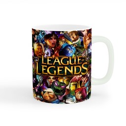 ماگ طرح لیگ افسانه ها League Of Legends  کد wall-1744