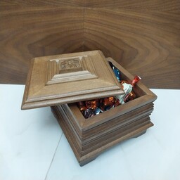 جاشکلاتی چوبی ، جعبه ی جواهر چوبی شیک و لوکس و خاص