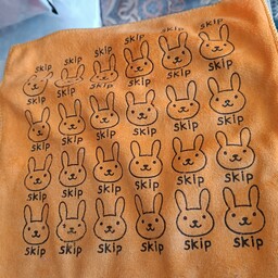 دستمال طرح خرگوش