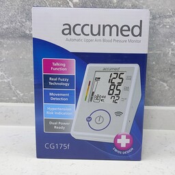 فشارسنج دیجیتال بازویی سخنگو اکیومد(accumed)مدل cg175f همراه با آداپتور 