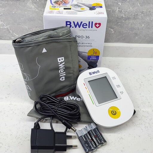 فشارسنج دیجیتال بازویی سخنگو بی ول (B.well) مدل pro-36