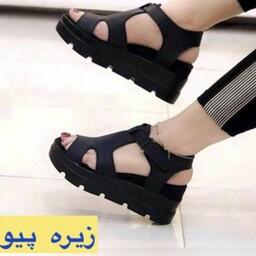 صنل لژدار خرچنگی با کیفیت بالا( سایز37 تا 40) کفش تابستانی-کفش راحتی- کفش زنانه و دخترانه- کفش جلوباز