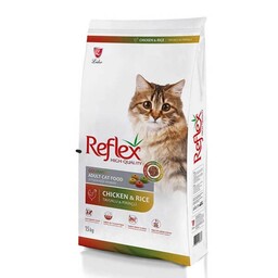 غذا خشک گربه رفلکس مولتی کالر ( فله بسته یک کیلویی)
