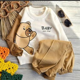 لباس بچهگانه بلوز شلوار خرس baby