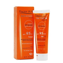 کرم ضد آفتاب رنگی دکتر ژیلا مدل SPF 95 حجم 50 میلی لیتر 