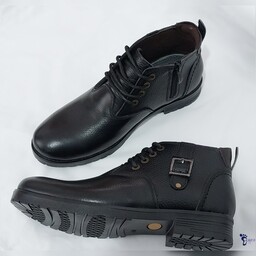 کفش نیم بوت مردانه مجلسی باکیفیت سایز از40تا 42  رنگ سیاه