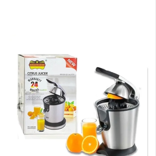 آب مرکبات گیر رومانتیک هوم مدل VS-6002B ا CITRUS JUICER ROMANTIC HOME VS-6002B