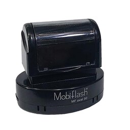 مهر لیزری بیضی مدل Mobiflash MF50 سایز  50-30 میلیمتر با کیفیت عالی