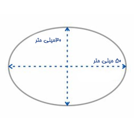 مهر لیزری بیضی مدل Mobiflash MF50 سایز  50-30 میلیمتر با کیفیت عالی ( پس کرایه )