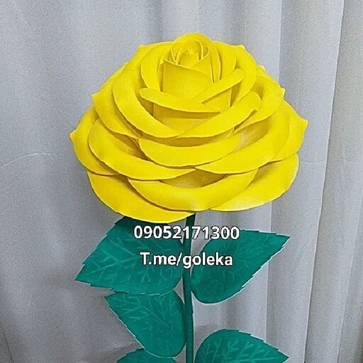 گل رومیزی فومی با ارتفاع 50 سانتیمتر 