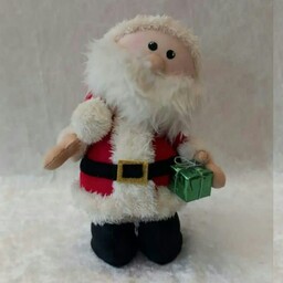 عروسک بابانوئل 2 کریسمسی دستساز قابل شستشو 30 سانت دکوری با ارسال رایگان